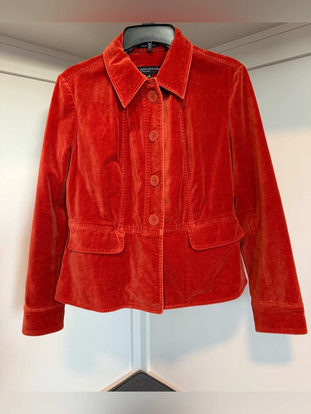 Jones New York Rust Orange Blazer size Medium